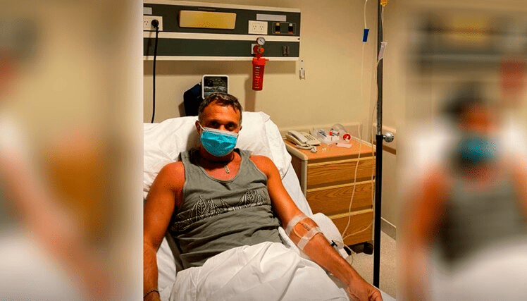 Sergio Lapegüe internado por coronavirus: “Estoy sin fuerzas”