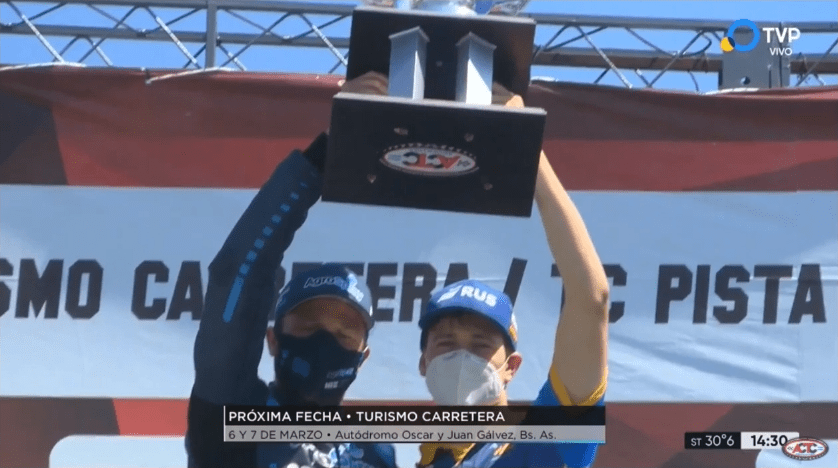 TC en La Plata: Canapino se llevó la primera carrera