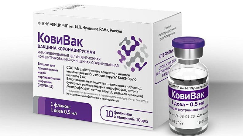 Rusia pone en circulación CoviVac, su tercera vacuna contra el coronavirus