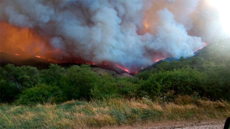 Incendios en la Patagonia: Se registró la segunda víctima fatal