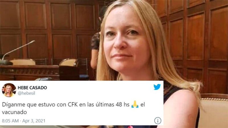 Una diputada deseó que Alberto Fernández contagie de coronavirus a Cristina