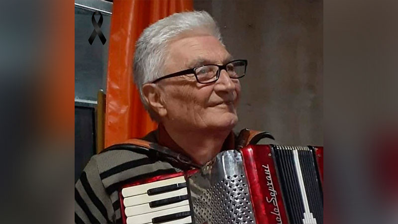 Murió el acordeonista Santiago “Guito” Estefani