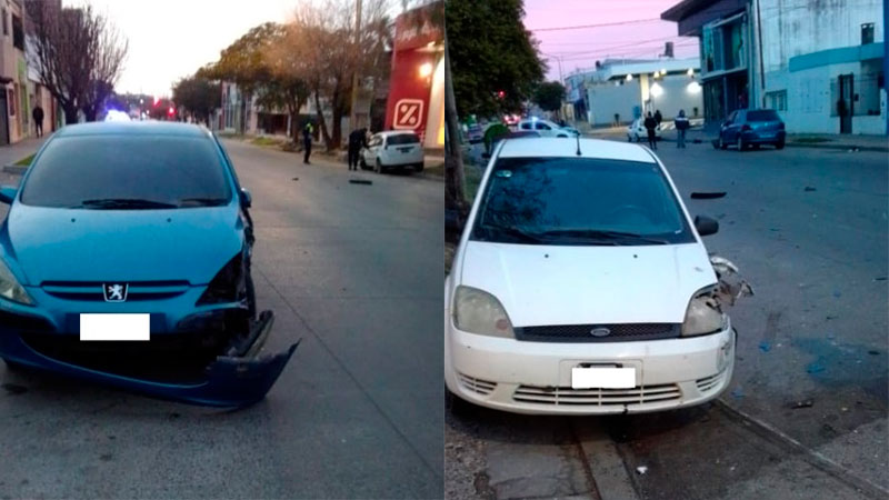 Un accidente entre dos autos en Paraná, dejó como saldo un niño hospitalizado