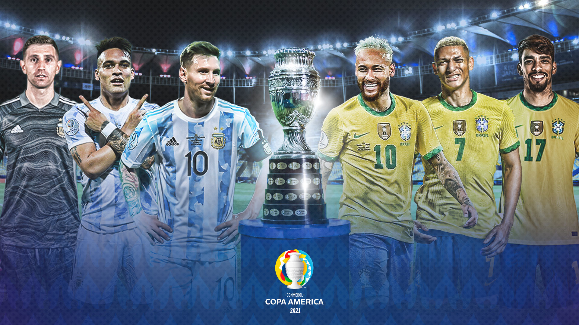Final de la Copa América: Argentina le gana a Brasil en el Maracaná
