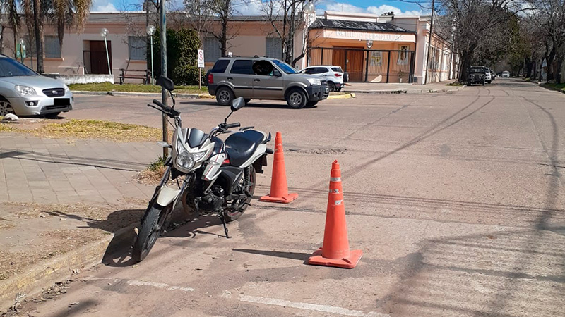Villaguay: Una niña sufrió lesiones tras choque de moto en la que iba como acompañante
