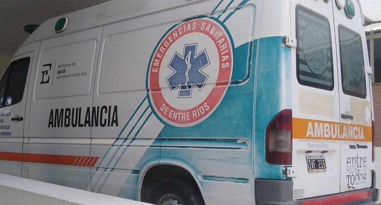 La Paz: Una mujer fue derivada a Paraná tras un grave accidente