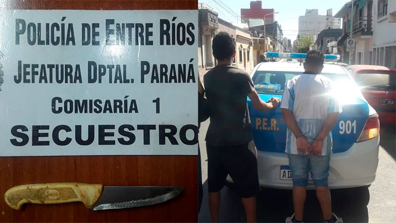 Paraná: Piedrazos, amenazas y persecución fue el saldo de una pelea entre bandas