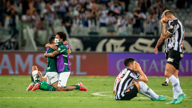 Copa Libertadores: Palmeiras igualó con Atlético Mineiro y llegó otra vez en la final