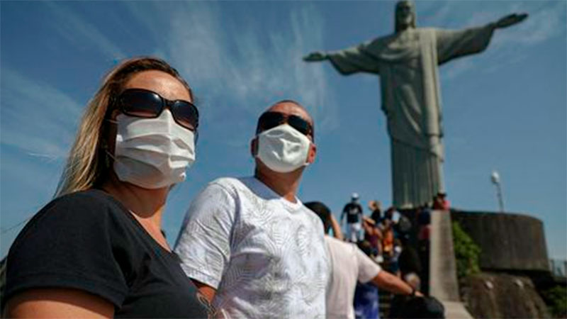 El barbijo al aire libre deja de ser obligatorio en el estado Río de Janeiro