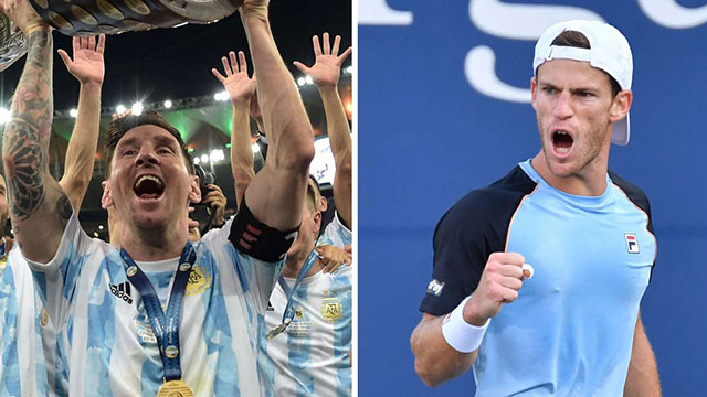 Lionel Messi y Diego Schwartzman ganaron los premios Olimpia de Oro de 2021 y 2020