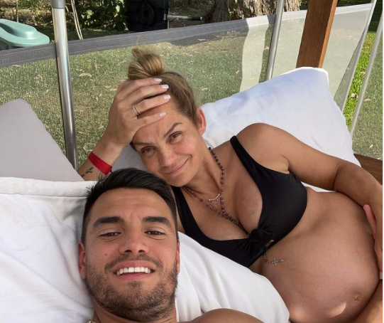 Eliana Guercio confirmó su embarazo con una tierna foto junto a Sergio Romero