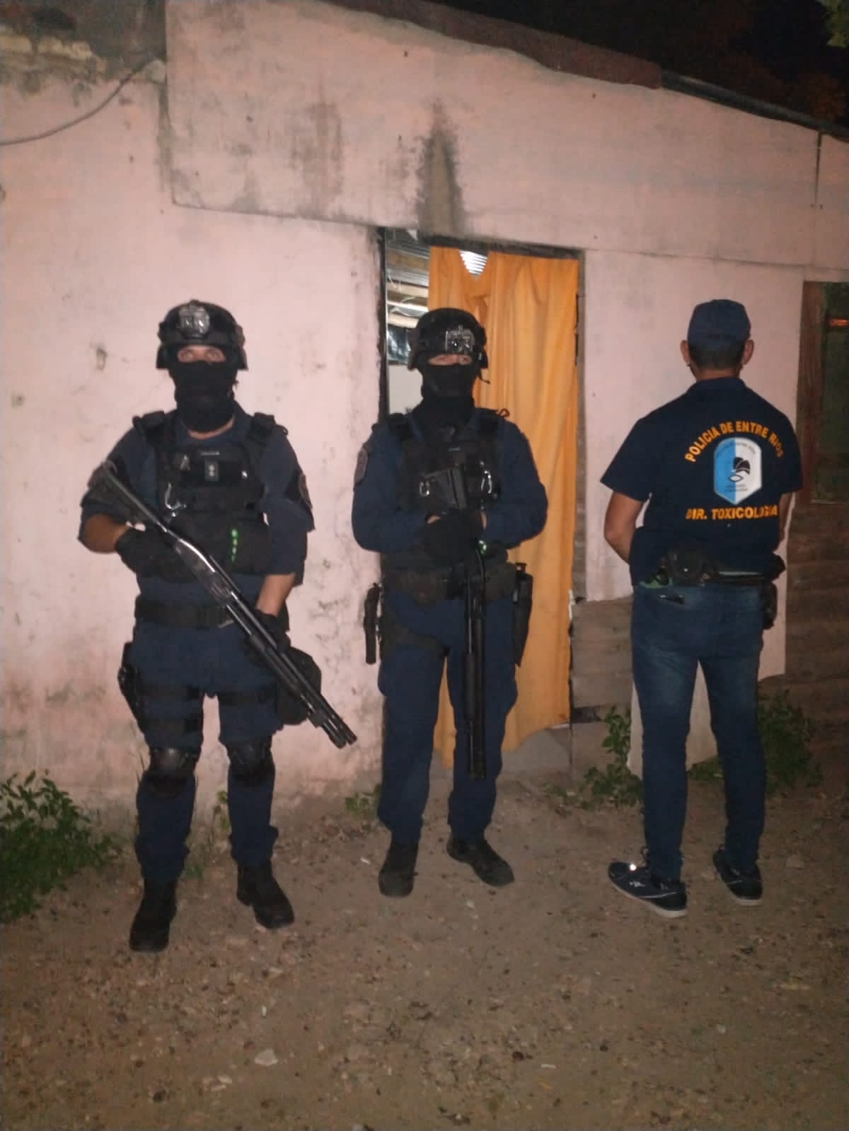 En Concepción del Uruguay se realizaron diversos procedimientos policiales