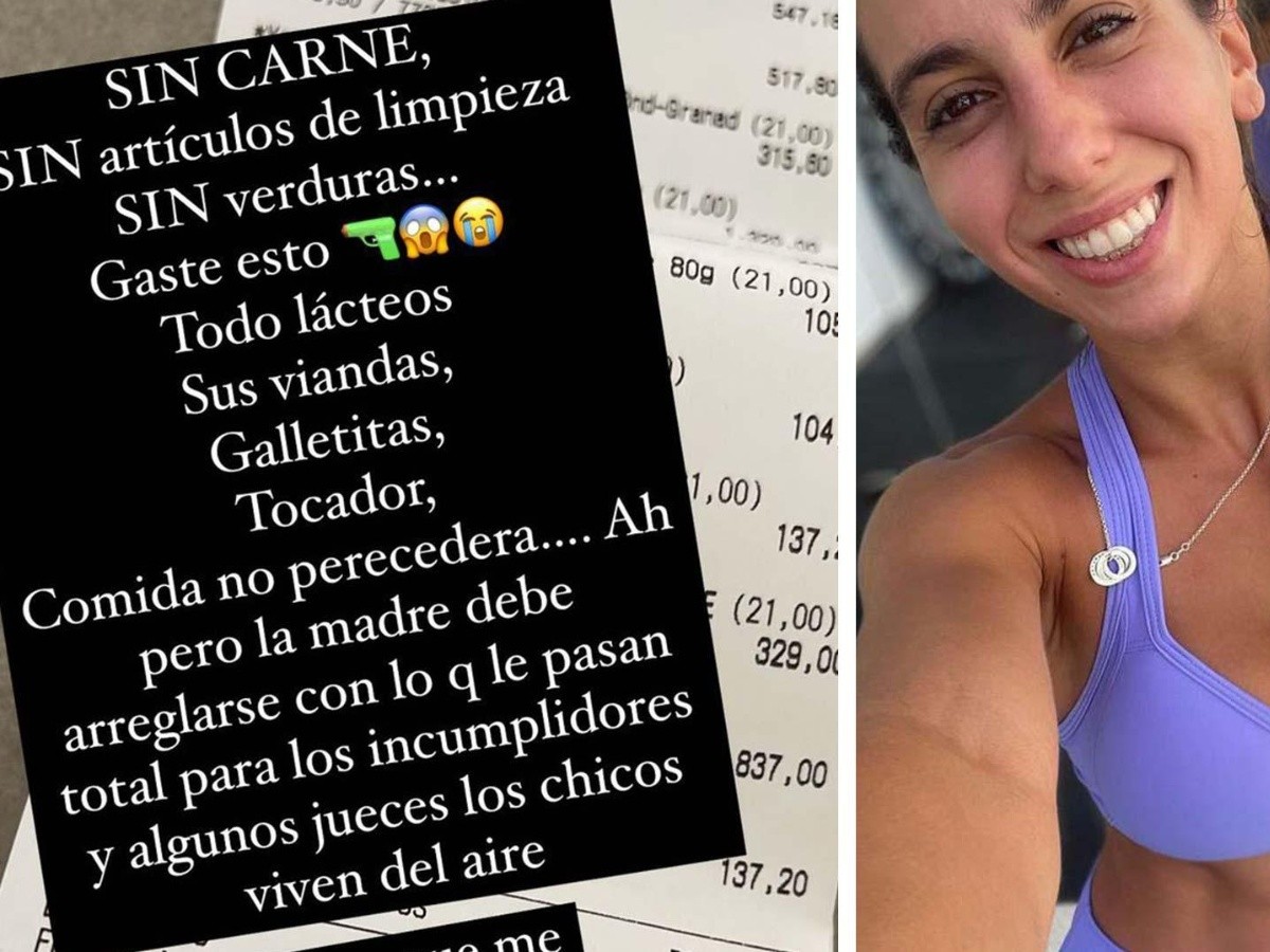 De Cinthia Fernández a su ex Matías Defederico: “No me alcanza” y mostró ticket