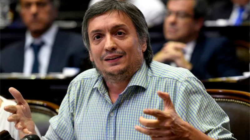 Máximo Kirchner deja la presidencia del bloque del Frente de Todos en rechazo al acuerdo con el FMI