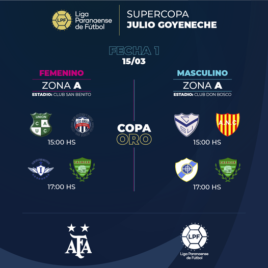 Vuelve la Liga Paranaense de Fútbol con la Supercopa “Julio Goyeneche”