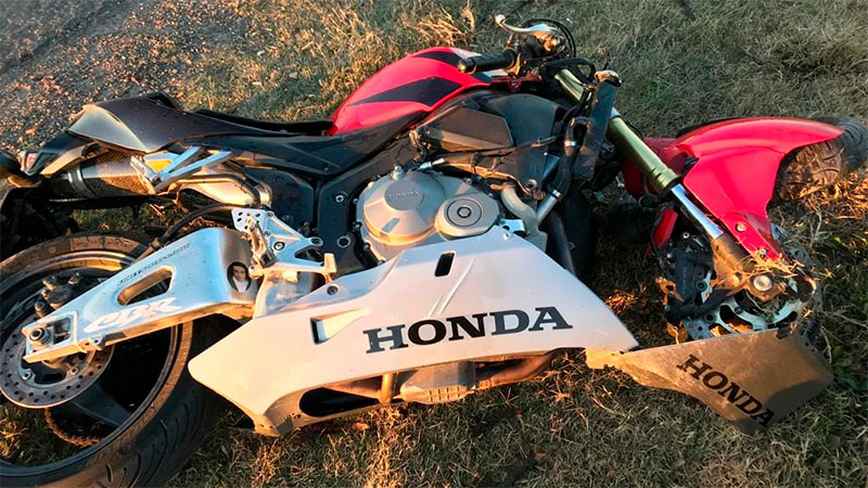 Se conoció la identidad del motociclista que murió al chocar contra guardarrail en ruta entrerriana