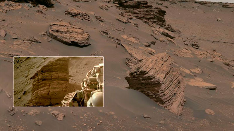 La NASA compartió la foto más grande y nítida de la superficie de Marte