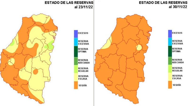 La sequía se extendió a toda Entre Ríos: “Colapsó el balance hídrico”