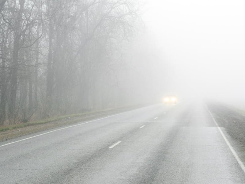 Alerta violeta por "bancos persistentes de niebla" en Entre Ríos