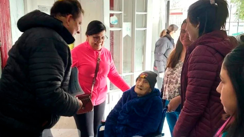 Elecciones PASO en Entre Ríos: Carmen con 101 años votó en La Paz