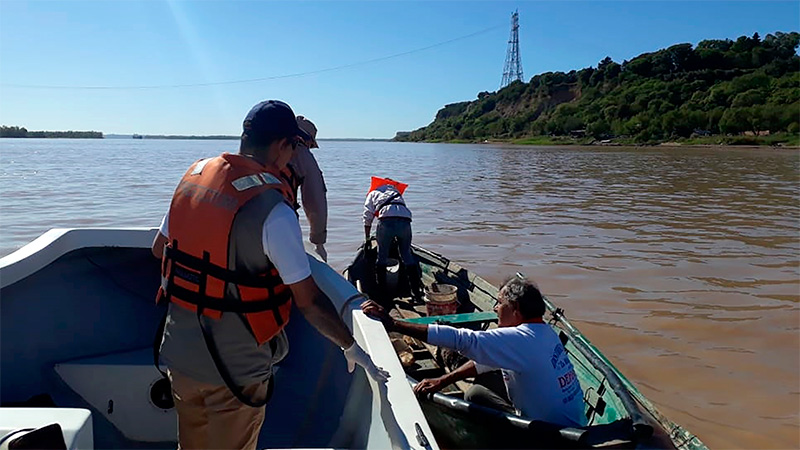 Sigue restricción y cupo de extracción de la pesca comercial en el río Paraná