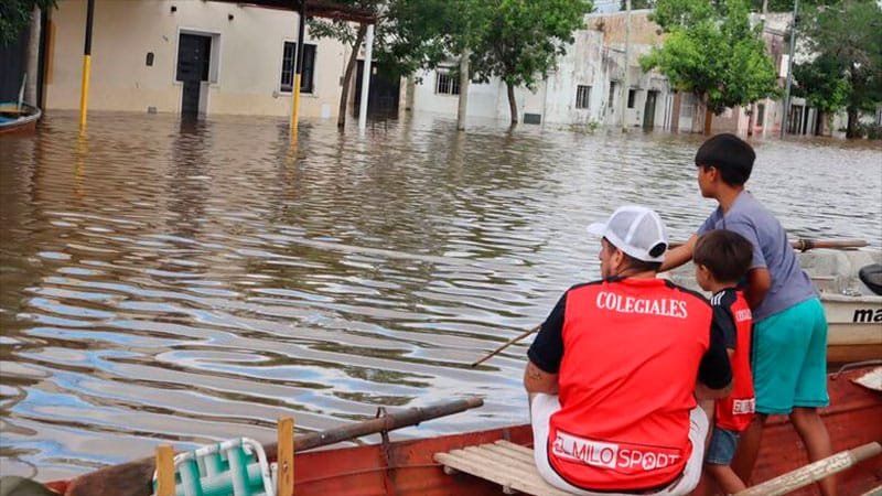 Por La Crecida Del Río Uruguay Evacuaron A 36 Personas En Concordia