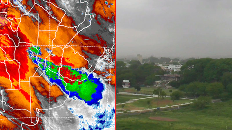 De 44º a 24º de térmica en Paraná: Brusco cambio con viento, lluvia y alerta en Entre Ríos