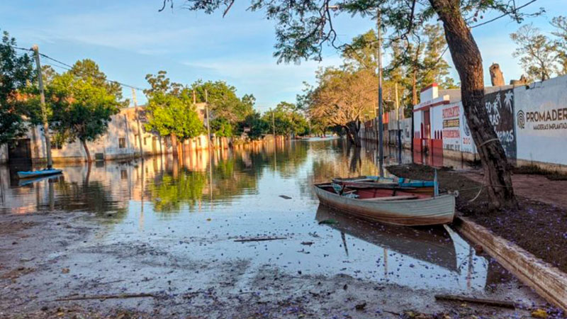 Comenzó a bajar el río Uruguay: se pronostica que baje a los nueve metros