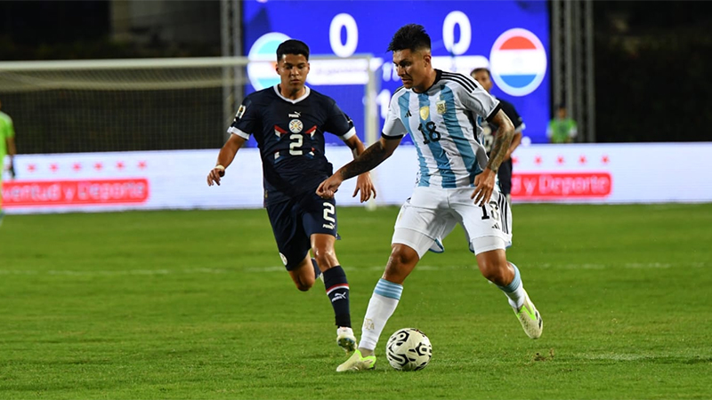 Preolímpico Sub 23: Argentina igualó ante Paraguay en su debut