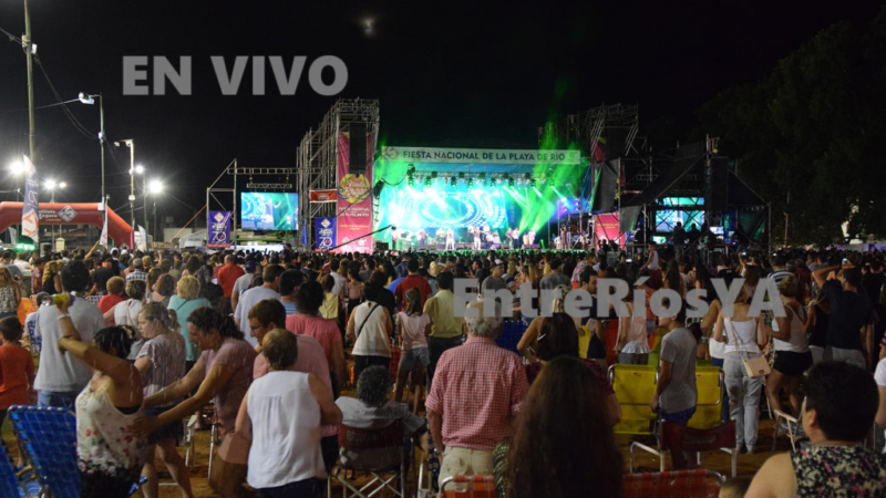 Última noche de la Fiesta de la Playa de Río EN VIVO desde Concepción del Uruguay