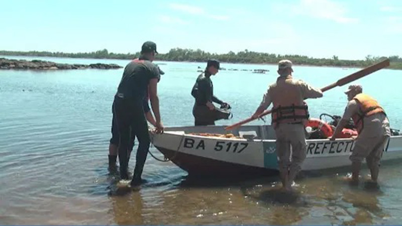 Desapareció un pescador concordiense en el Río Uruguay