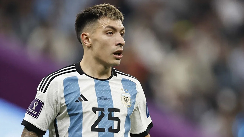 El entrerriano Lisandro Martínez vuelve a la Selección Argentina