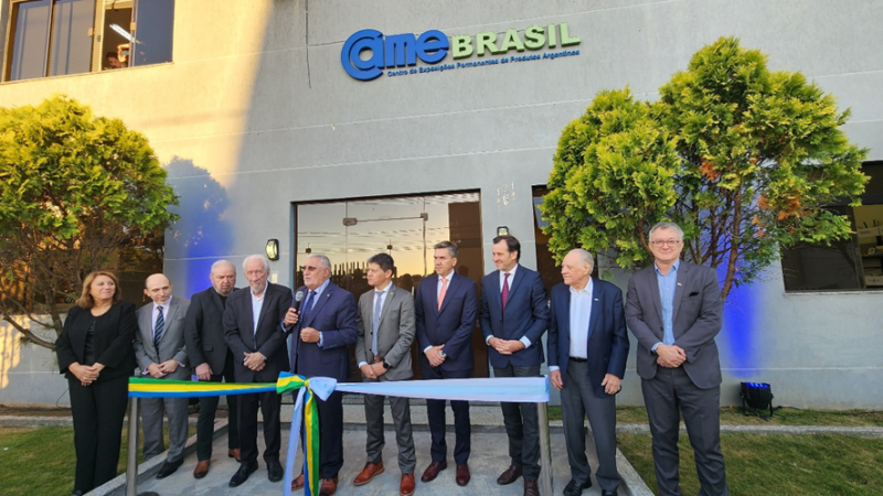 CAME inauguró en Brasil un showroom permanente para productos de pymes argentinas