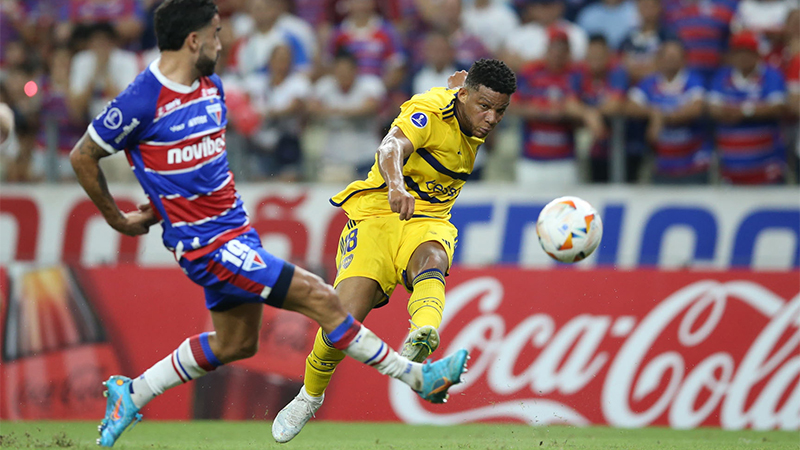 Boca perdió en su visita a Fortaleza en la Copa Sudamericana
