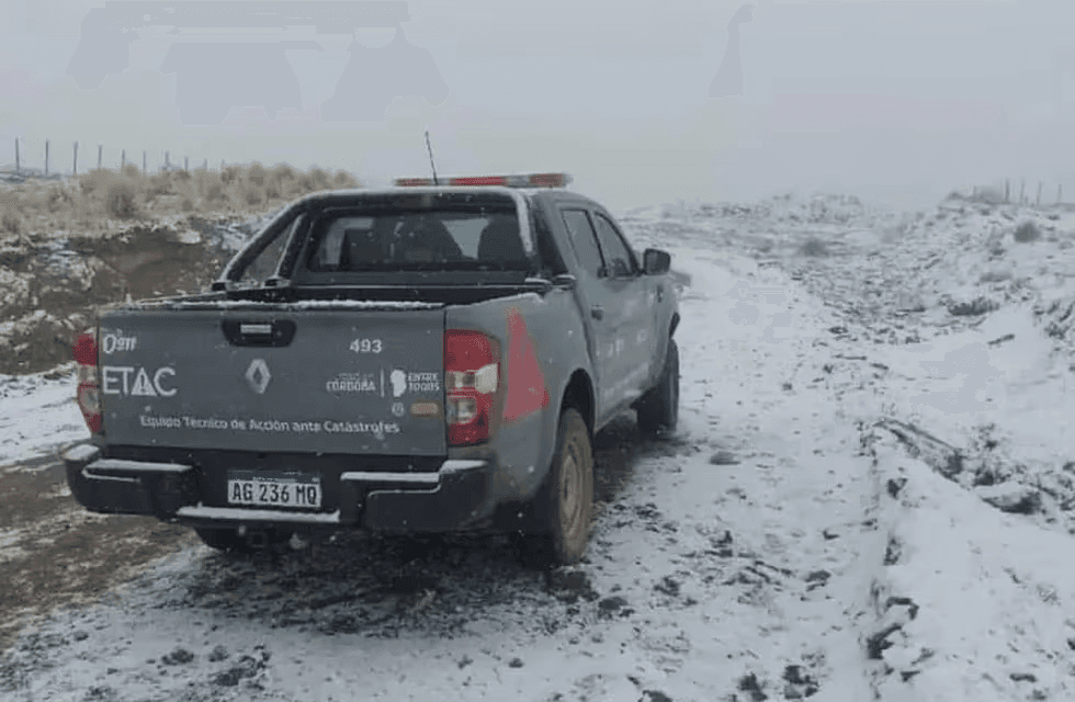 Ola polar: Nevó en Córdoba y anticipan frío intenso
