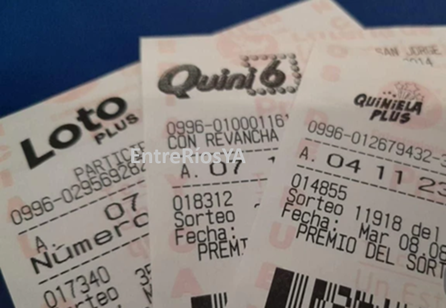 Quini 6: entrerriano ganó 15.000 mil dólares este domingo