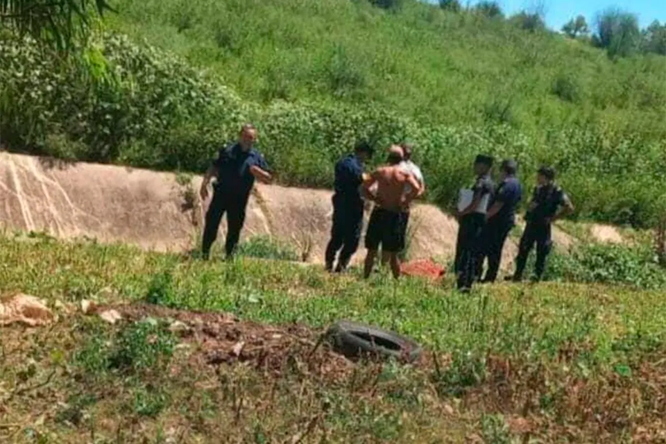 Hallaron una persona sin vida en un zanjón en Concordia