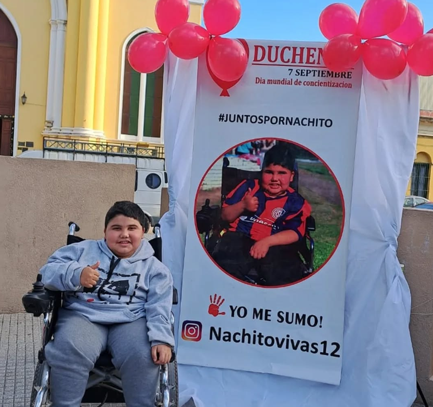Dolor en La Paz: Murió "Nachito" el niño que participó del Triatlón para concientizar sobre la enfermedad de Duchenne