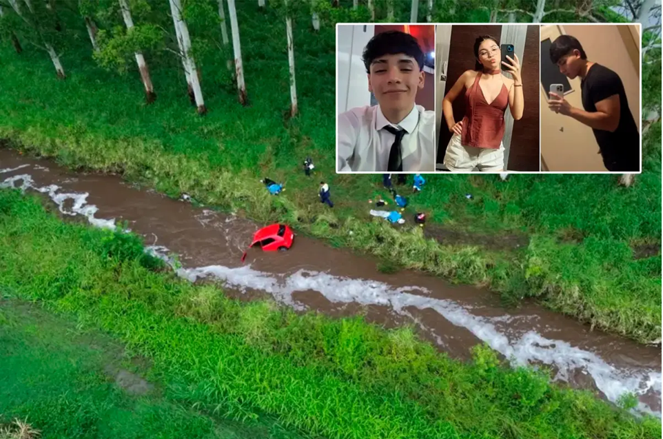 Tres adolescentes murieron en un fatal siniestro vial