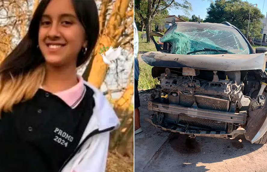 Despiden a Ailén, la joven que murió tras un choque en la Ruta 18