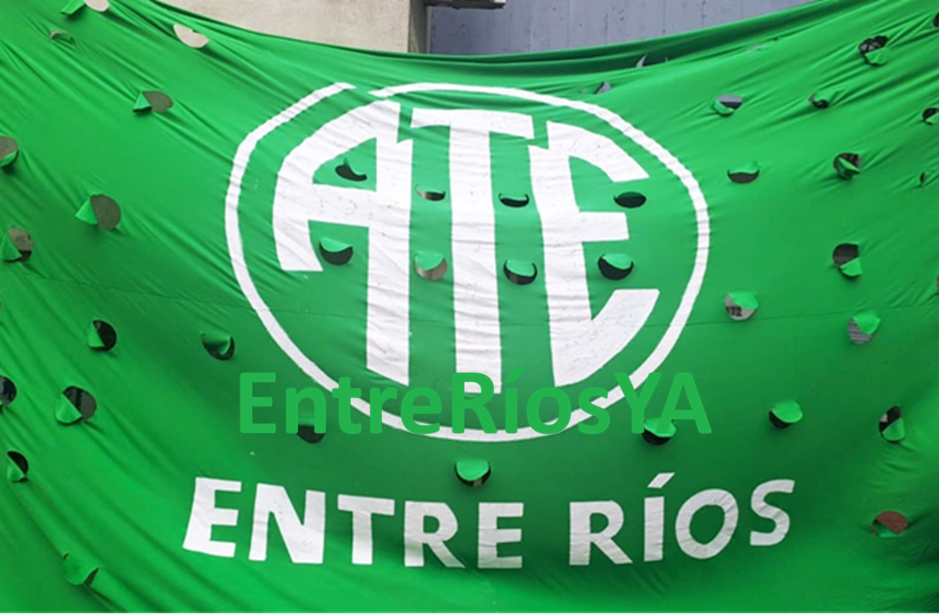 Paritarias en Entre Ríos: ATE rechazó la oferta salarial del Gobierno y anunció un plan de lucha