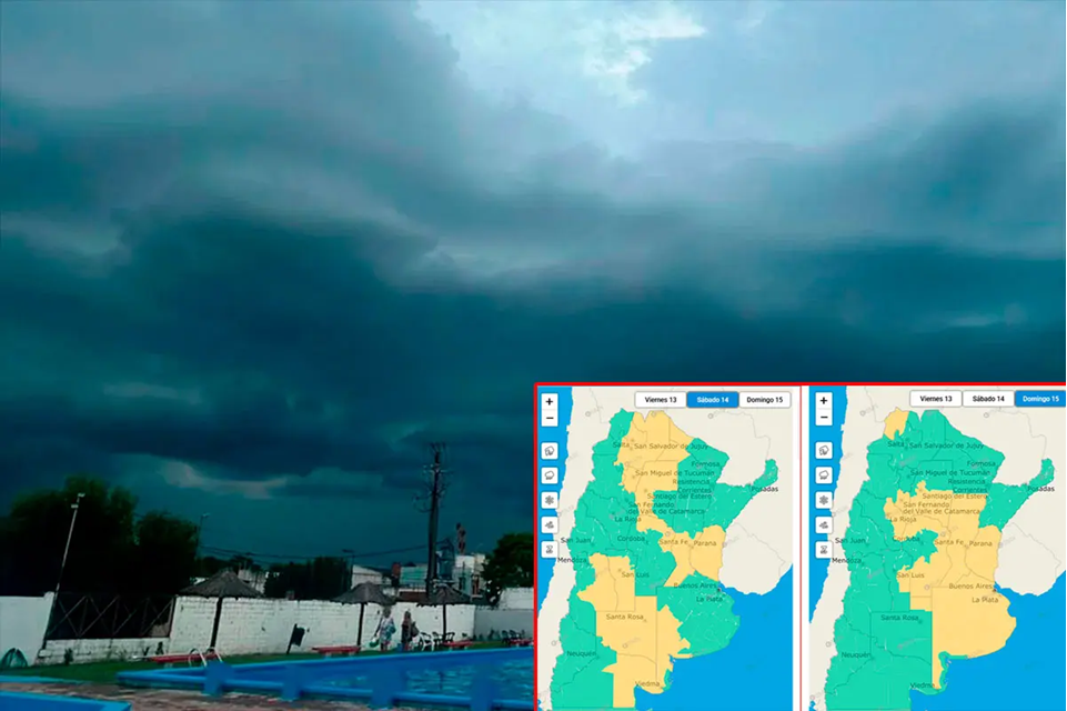 Por el anuncio de fuertes tormentas para entre sábado y domingo se suspenden carnavales en Entre Ríos