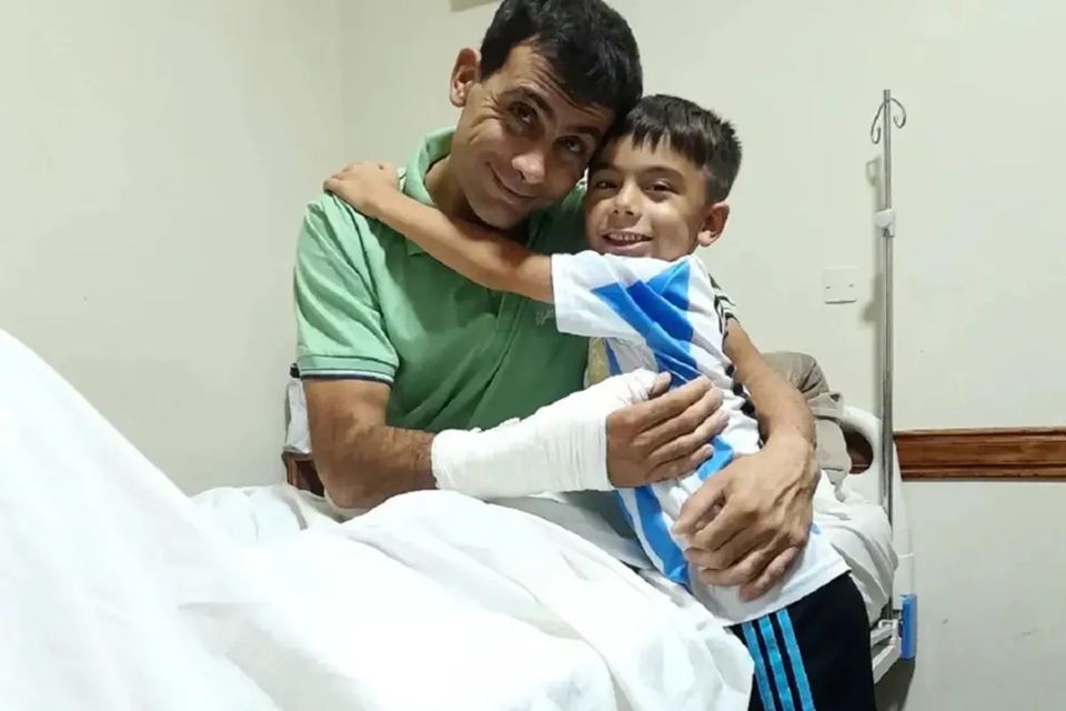Una familia entrerriana lucha por la salud de Santiago tras un grave accidente en Corrientes