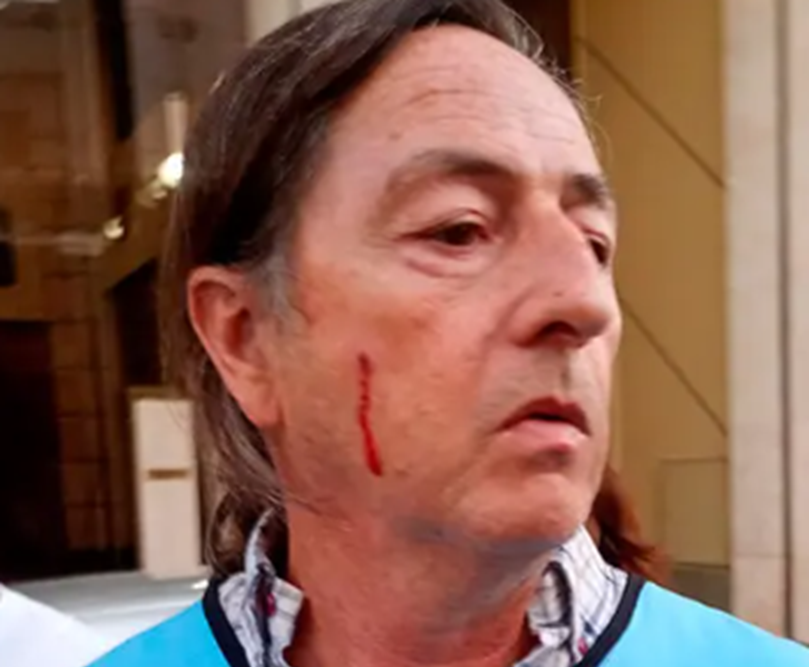 Marcha docente en Paraná dejó un herido