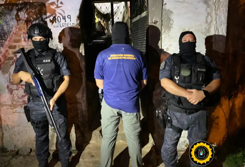 En megaoperativo antidrogas en Concordia hallaron dos cráneos posiblemente humanos