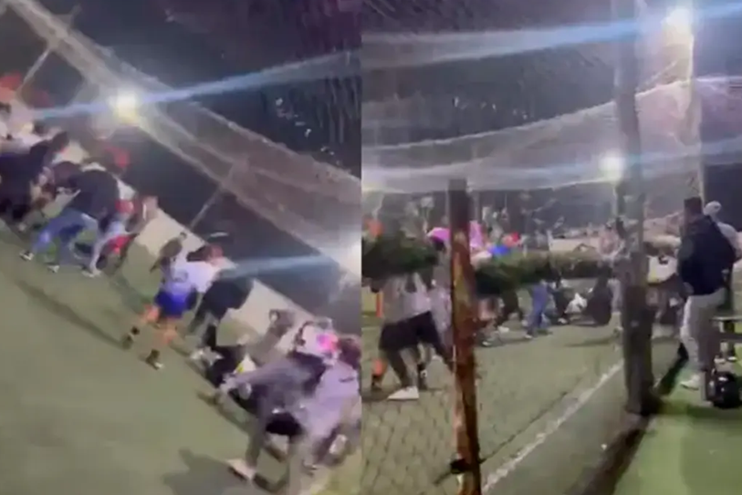 Violenta pelea de mujeres en un partido de fútbol femenino en Paraná