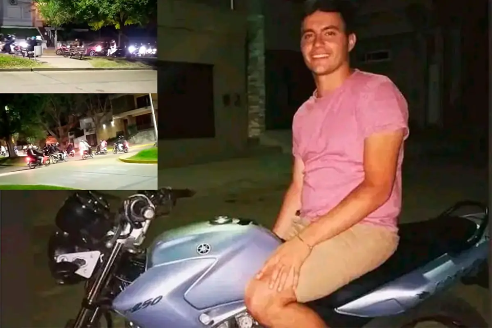 Con un mensaje de concientización, caravana de motos despidió a joven fallecido en Victoria