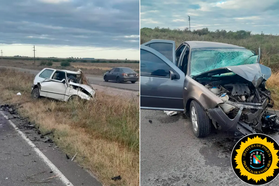 Fatal choque en ruta entrerriana: la identidad del fallecido