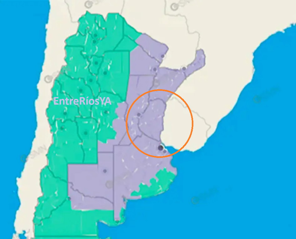 Alerta violeta por niebla complica la visibilidad en Entre Ríos