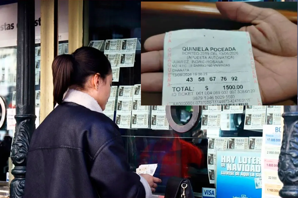 Tiene 26 años y ganó $442 millones en la Quiniela: contó qué hará con el dinero